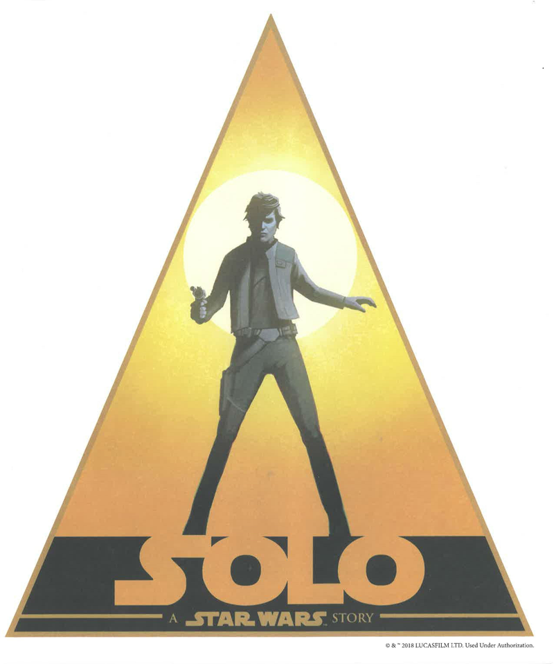 Artwork in Star Wars Icons: Han Solo.
